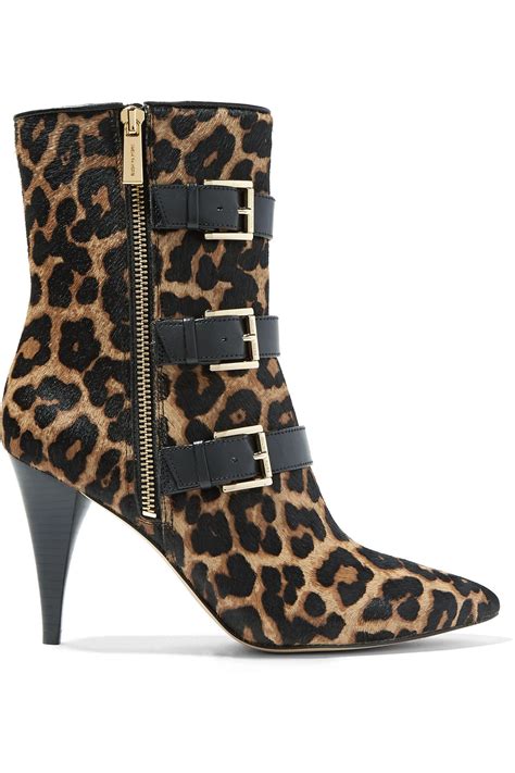 michael kors leopard print boots|Michael Kors leopard flats.